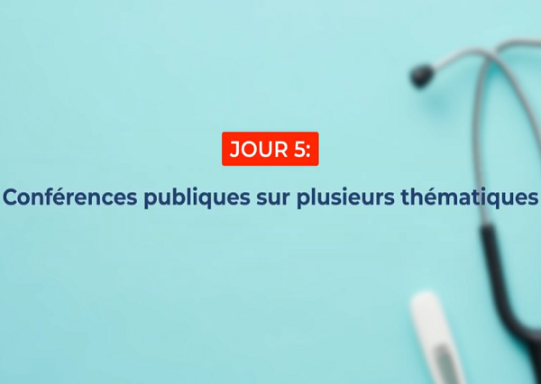 Vidéo : 5ème journée de conférence publique et dépistage, 4e Journées Scientifiques – FSS 2025